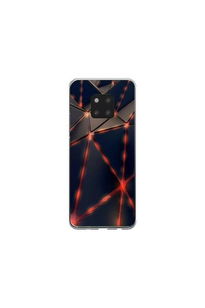 Atlas Προσαρμοσμένη θήκη Huawei Mate 20, Lava Triangles, S1D1M0367