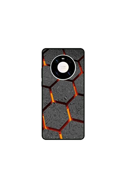 Atlas Husa personalizata tip carcasa Huawei Mate 40 Pro, Lava Hex, , S1D1M0265