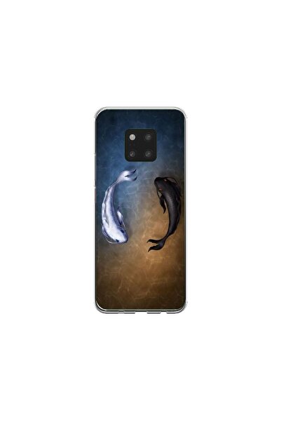 Atlas Προσωποποιημένη θήκη Huawei Mate 20 Pro, Ying και Yang Fish, S1D1M0390