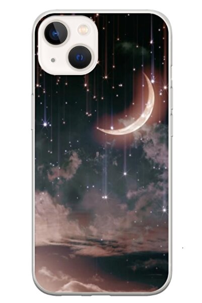 Atlas Husa personalizata tip carcasa Apple iPhone 13 Mini, Falling Stars, , S...