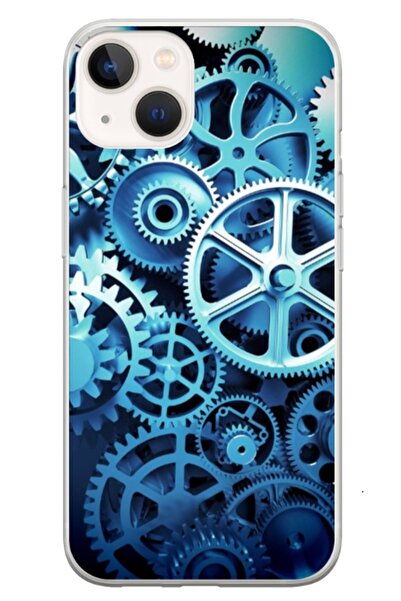 Atlas Husa personalizata tip carcasa Apple iPhone 13 Mini, Clockwork, , S1D1M...