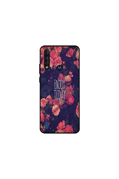 Atlas Персонализиран калъф тип защитно фолио за Motorola Moto G8 Power Lite, ...