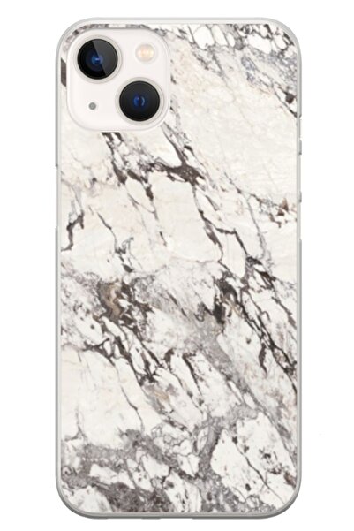 Atlas Husa personalizata tip carcasa Apple iPhone 13, White Marble, , S1D1M0325