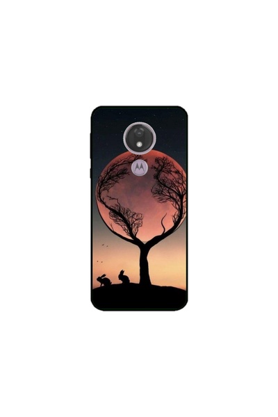 Atlas Husa personalizata tip carcasa Motorola Moto G7 Power, Moon Tree, , S1D...