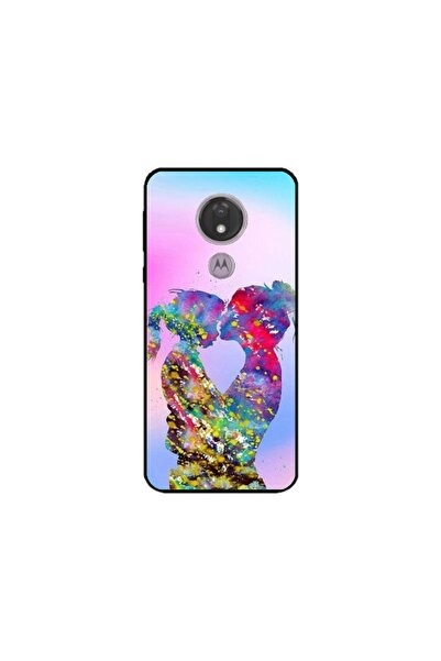 Atlas Προσαρμοσμένη θήκη τύπου Motorola Moto G7 Power, Colorful Love, , S1D1M...