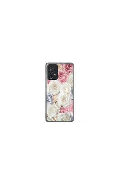 Atlas Персонализиран калъф тип Samsung Galaxy A32, Цветя 23, , S1D1M0385
