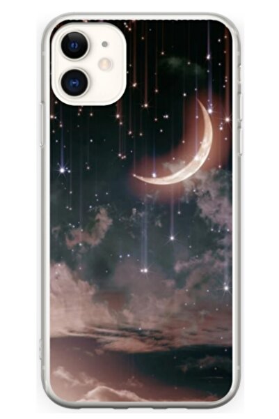 Atlas Husa personalizata tip carcasa Apple iPhone 12 Mini, Falling Stars, , S...