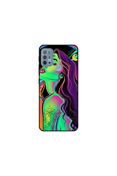 Atlas Προσαρμοσμένος τύπος θήκης Motorola Moto G10 Power, Colorful Girl, , S1...