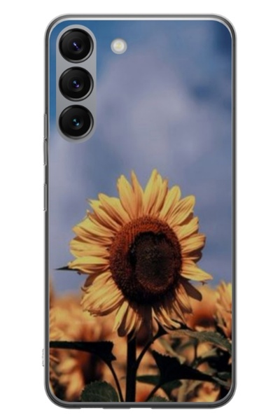 Atlas Husa personalizata tip carcasa Samsung Galaxy S23, Sunflower 1, , S1D1M...