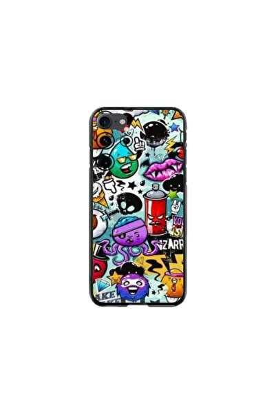 Atlas Husa personalizata tip carcasa Apple iPhone 8, Grafitti, , S1D1M0289