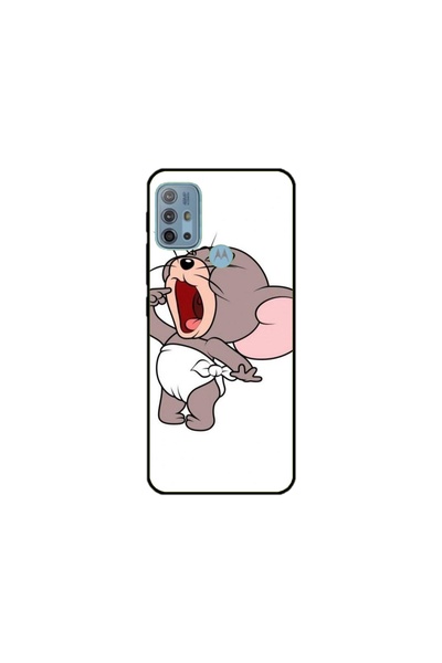 Atlas Εξατομικευμένη θήκη τύπου Motorola Moto G30, Tom and Jerry 3, , S1D1M0207