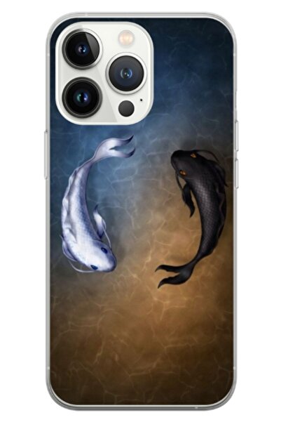 Atlas Husa personalizata tip carcasa Apple iPhone 15 Pro Max, Ying and Yang F...