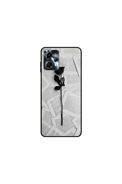Atlas Husa personalizata tip carcasa Motorola Moto G23, Black Rose, , S1D1M0021