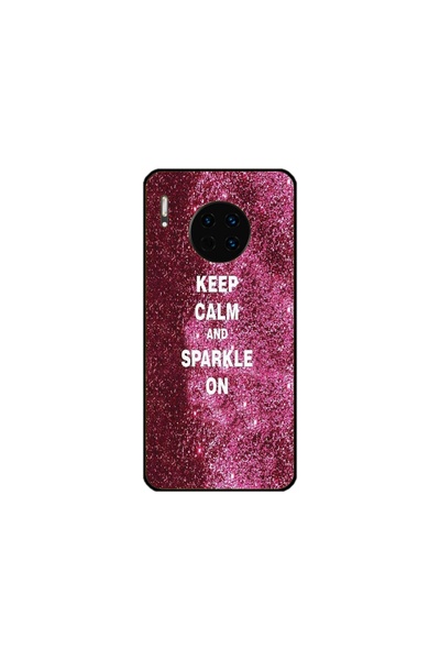 Atlas Husa personalizata tip carcasa Huawei Mate 30, Keep Calm and Sparkle On...