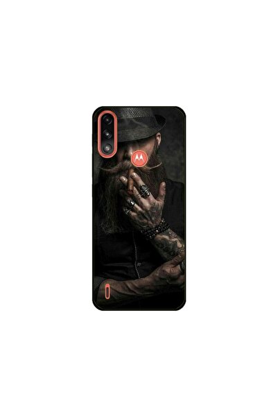 Atlas Husa personalizata tip carcasa Motorola Moto E7 Power, Beard Man, , S1D...