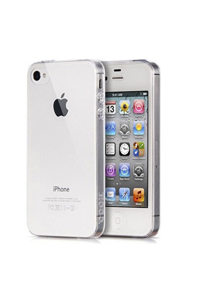 Atlas Husa APPLE iPhone 4\4S - Jelly Clear (Διαφανές) Anti-Ingalbenire
