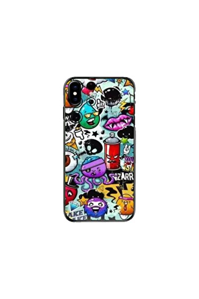 Atlas Εξατομικευμένη θήκη τύπου Apple iPhone XS, Grafitti, , S1D1M0289