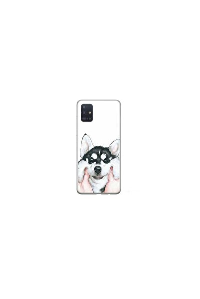 Atlas Προσαρμοσμένη θήκη τύπου Samsung Galaxy A71, Fluffy Dog, , S1D1M0033