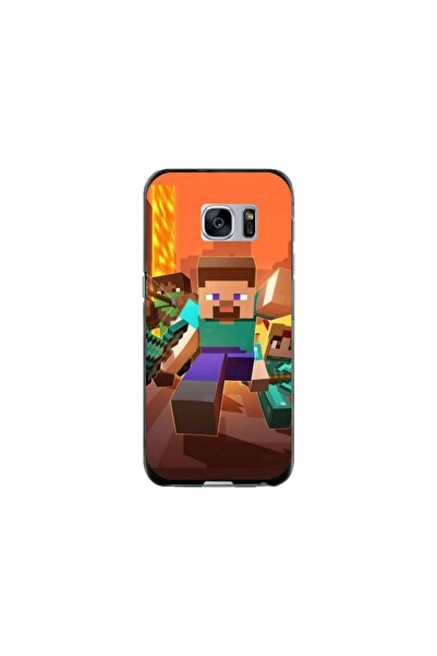 Atlas Husa personalizata tip carcasa Samsung Galaxy S7, Minecraft 1, , S1D1M0125