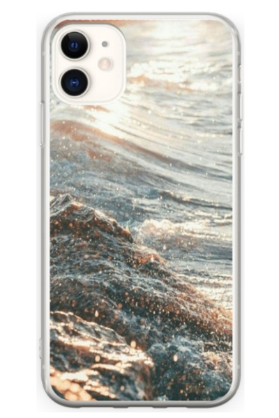 Atlas Husa personalizata tip carcasa Apple iPhone 12 Mini, Ocean Water 1 , , ...