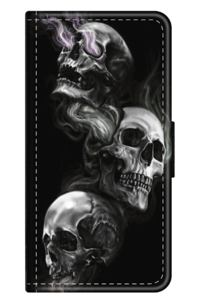 Atlas Husa personalizata tip carte Samsung Galaxy A23, Skulls, , S1D1M0032