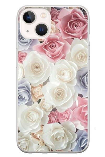 Atlas Husa personalizata tip carcasa Apple iPhone 13 Mini, Flowers 23, , S1D1...