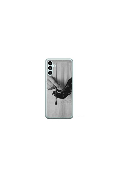 Atlas Husa personalizata tip carcasa Samsung Galaxy A25, Black Paint, , S1D1M...