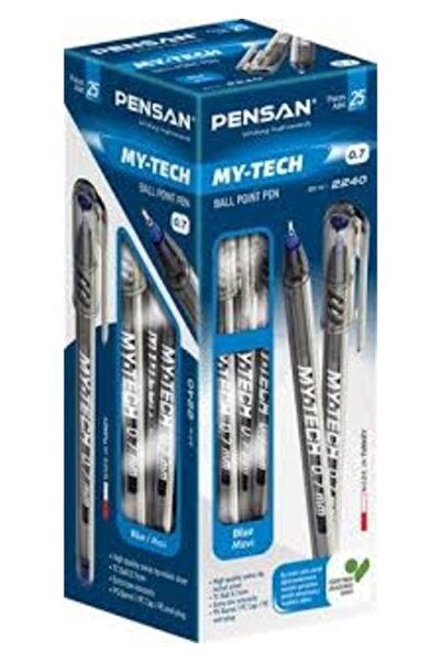Pensan قلم حبر جاف MyTech 0.7 25 قطعة (صندوق واحد)