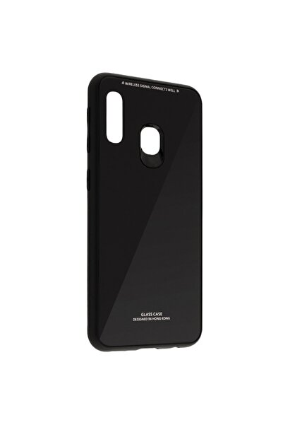 Atlas Husa SAMSUNG Galaxy A20e - Πολυτελές γυάλινο TSS, μαύρο