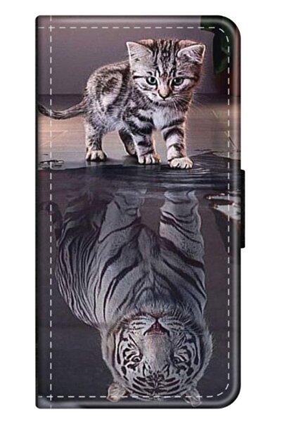 Atlas Εξατομικευμένη θήκη βιβλίου Xiaomi Redmi 12C, Tiger, , S1D1M0242