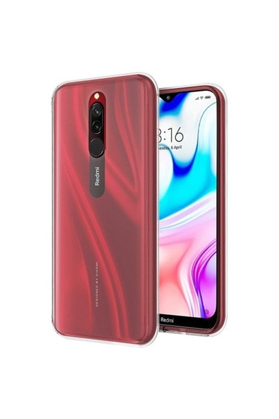 Atlas Husa XIAOMI RedMi 8 - Πολυτελής λεπτή θήκη TSS, διαφανής