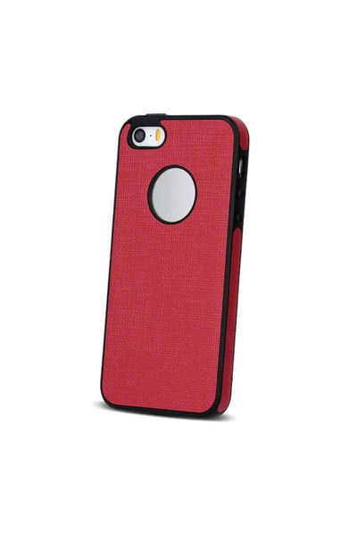 Atlas Husa APPLE iPhone 5\5S\SE - Cloth (Rosu)