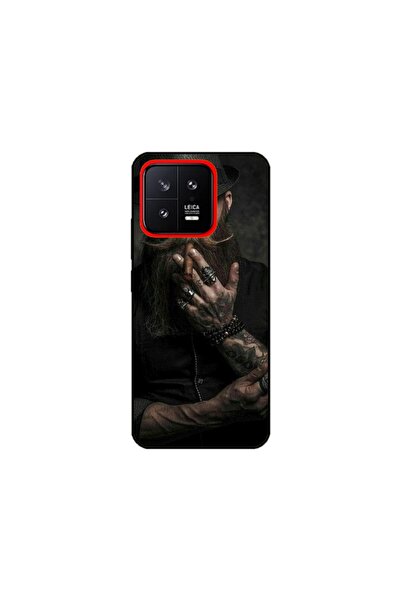 Atlas Husa personalizata tip carcasa Xiaomi 13, Beard Man, , S1D1M0355