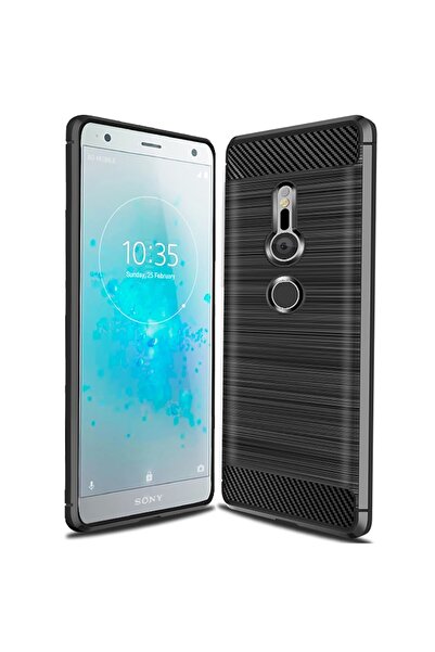 Atlas Husa SONY Xperia XZ3 - Luxury Carbon TSS, Negru