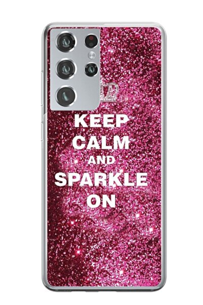 Atlas Προσωποποιημένη θήκη Samsung Galaxy S23 Ultra, Keep Calm and Sparkle On...