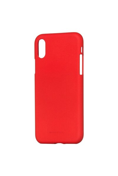 Atlas Husa Pentru APPLE iPhone X - Luxury Soft TSS, Rosu