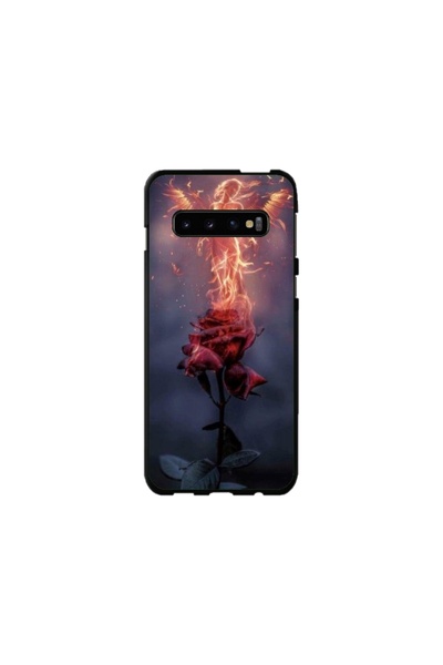 Atlas Husa personalizata tip carcasa Samsung Galaxy S10 Plus, Fire Rose, , S1...