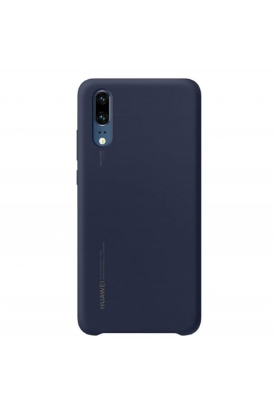 Atlas Γνήσια θήκη HUAWEI P20 - Μαλακή σιλικόνη (ναυτικό μπλε)