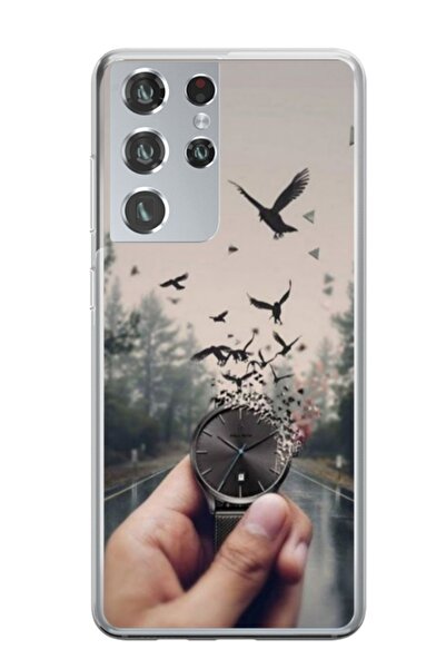 Atlas Εξατομικευμένη θήκη τύπου Samsung Galaxy S23 Ultra, Time Flies 2, , S1D...