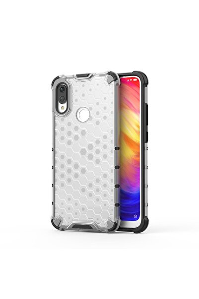 Atlas Husa XIAOMI Redmi Note 7 - Gel TPU Honeycomb Armor (Transparent)