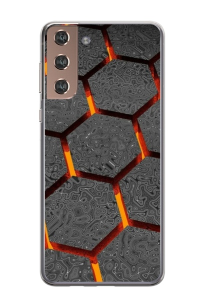 Atlas Προσαρμοσμένος τύπος θήκης Samsung Galaxy S24 Plus, Lava Hex, , S1D1M0265