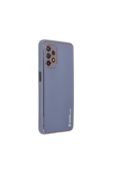 Atlas Husa pentru SAMSUNG Galaxy A53 (5G) - Leather (Albastru) Forcell
