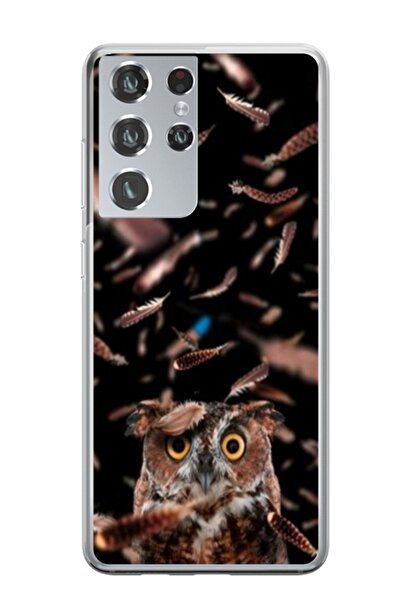 Atlas Εξατομικευμένη θήκη τύπου Samsung Galaxy S21 Ultra, Owl, , S1D1M0334