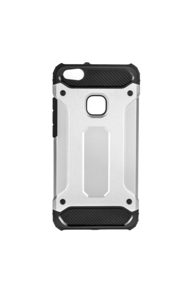Atlas Husa Pentru HUAWEI Y7 - TPU Luxury Armor TSS, Argintiu