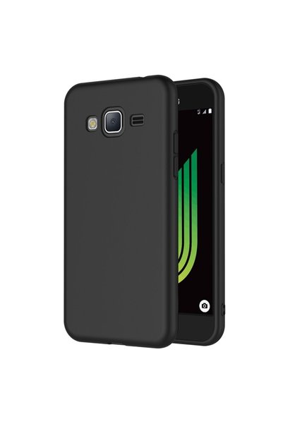 Atlas SAMSUNG Galaxy J3 2016 Θήκη - Ultra Slim Matte (Μαύρη)