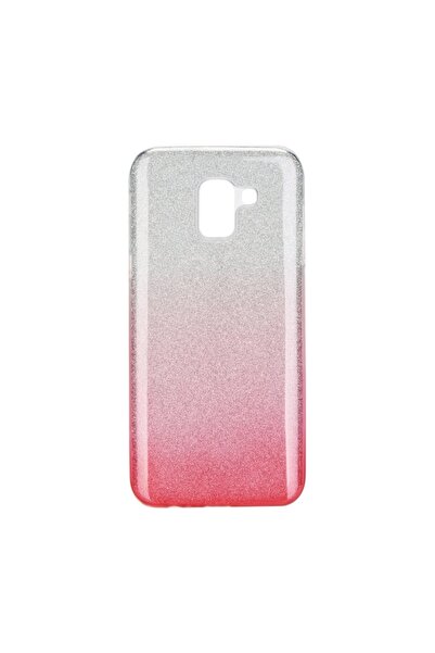Atlas Θήκη για SAMSUNG Galaxy J6 2018 - Luxury Shining TSS, Ασημί/Ροζ