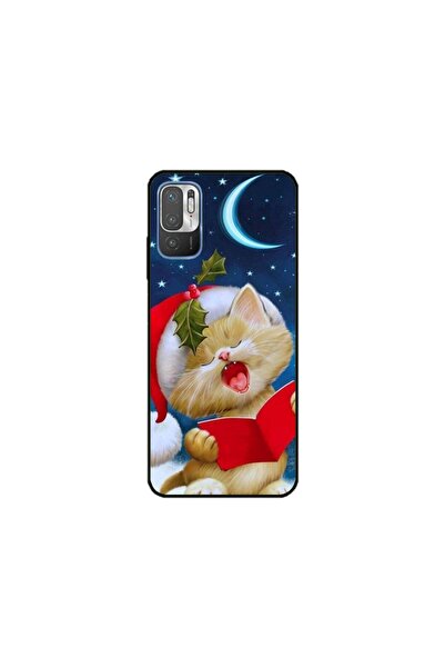 Atlas Εξατομικευμένη θήκη τύπου Xiaomi Redmi 10 5G, Christmas Cat, , S1D1M0048