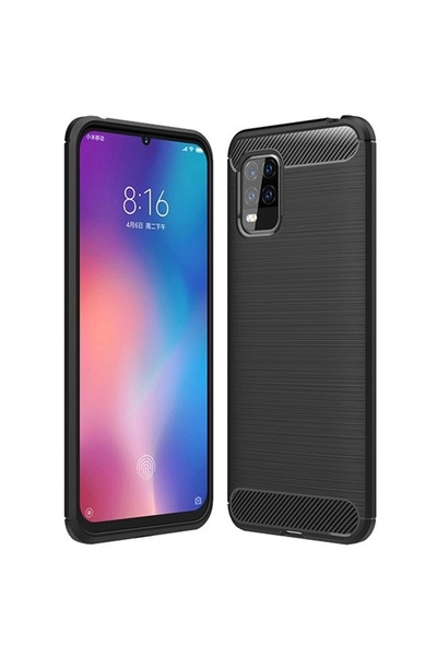 Atlas Husa XIAOMI Mi 10 Lite - Carbon (Negru) FORCELL