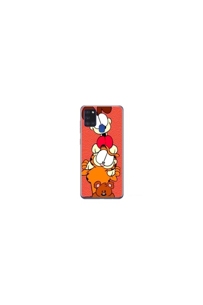 Atlas Εξατομικευμένη θήκη τύπου Samsung Galaxy A21S, Garfield, , S1D1M0085