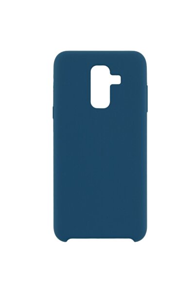 Atlas Husa Pentru SAMSUNG Galaxy A6 Plus 2018 - Luxury Slim Solid TSS, Bleumarin